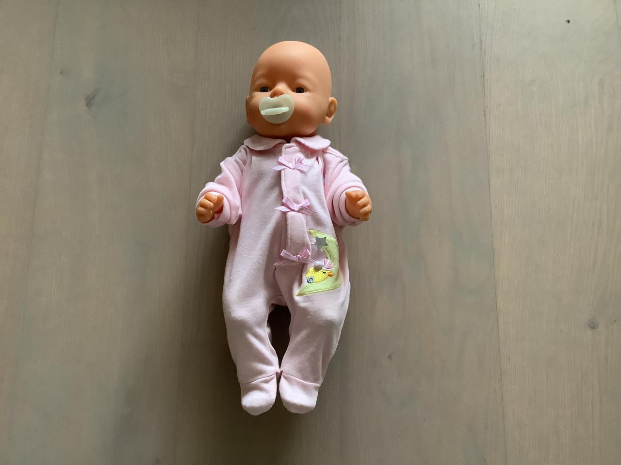 BabyBorn Slaap pakje roze €7,50