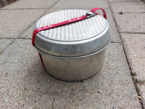 Pannenset voor de camping