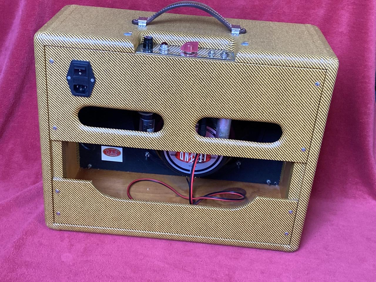 Handwired 5F1 Tweed Champ – 12” Eminence speaker