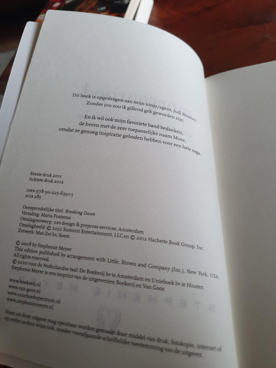 Stephenie Meyer - Morgenrood (filmeditie)