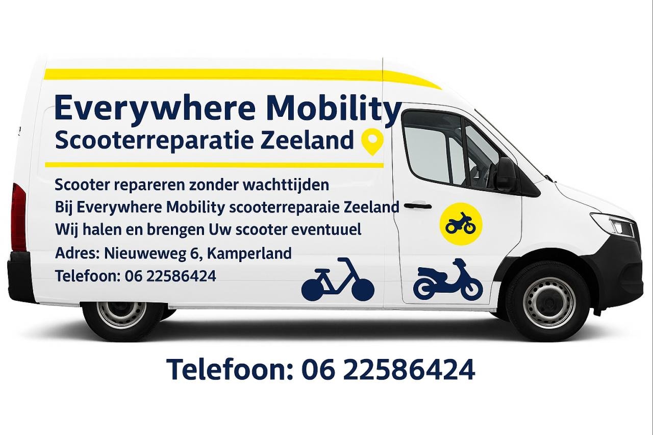 Reparatieservice voor scootmobielen, scooters, fietsen en fatbikes