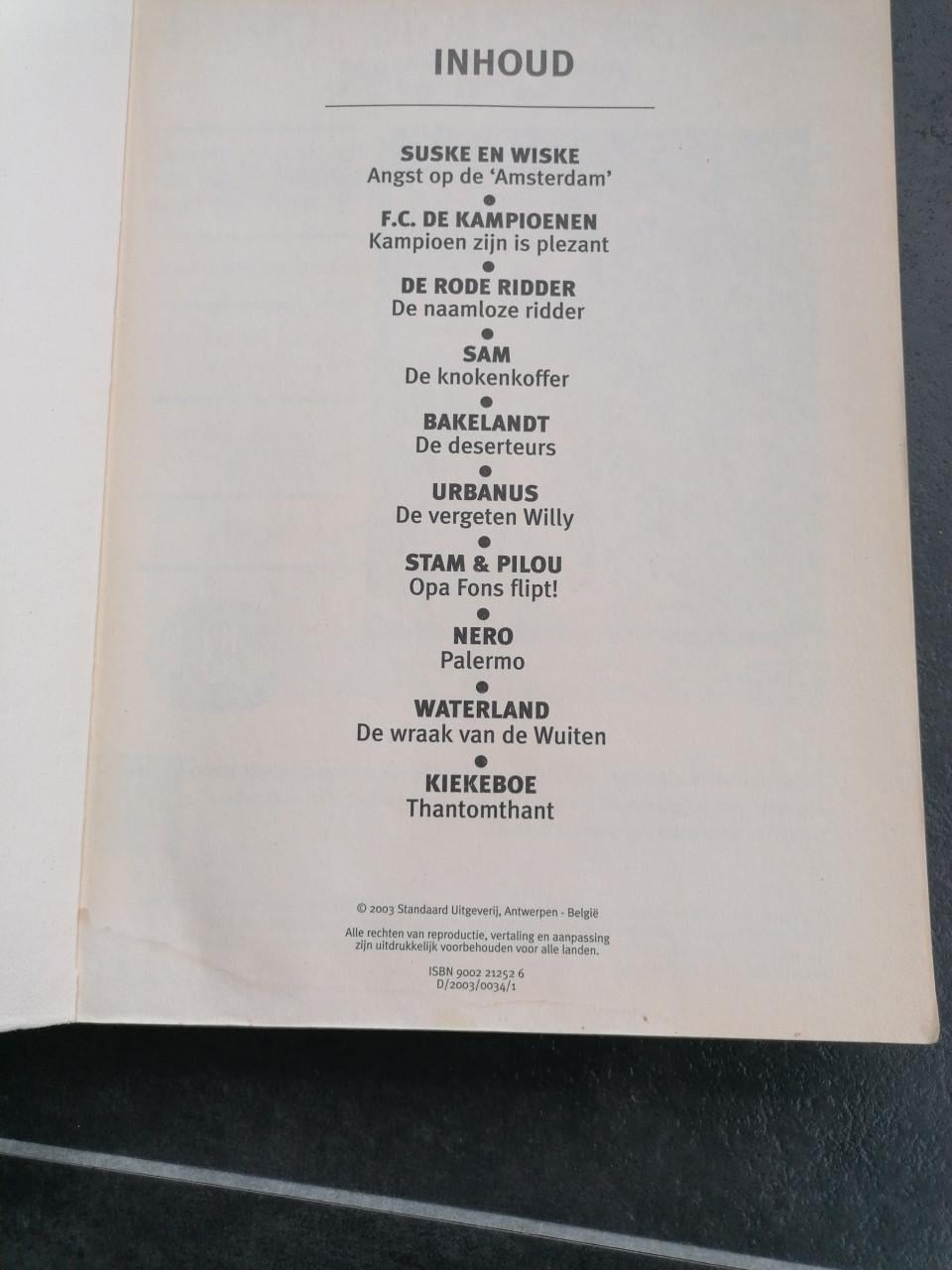 Suske en Wiske Megastripboeken en familiestripboeken