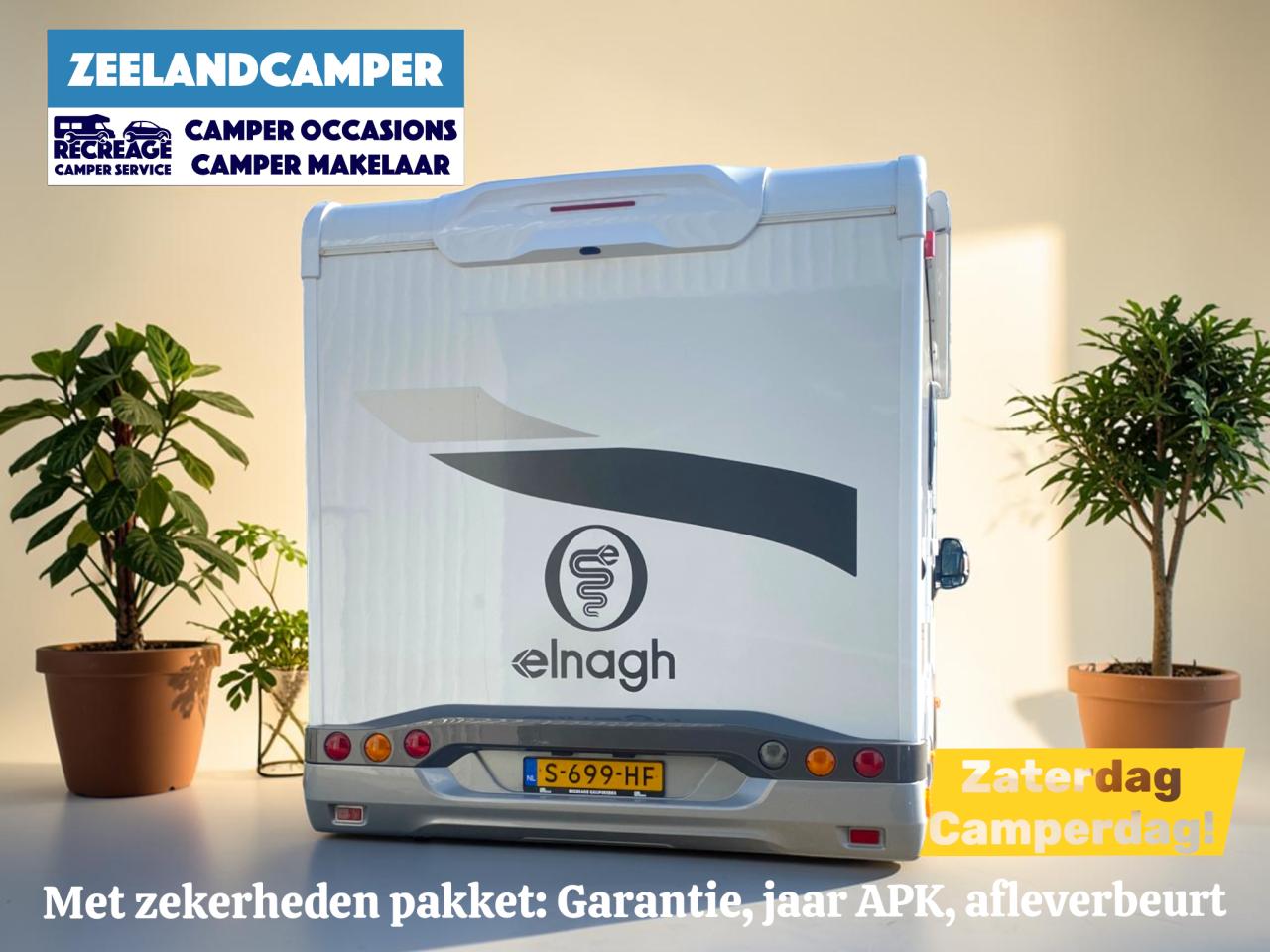 Elnagh T-Loft 450 | 2021 | 30.400km | 5 zit | Hefbed | Airco