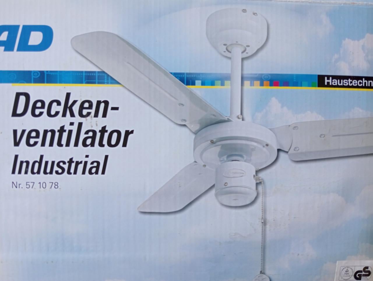 Conrad Industriele plafondventilator