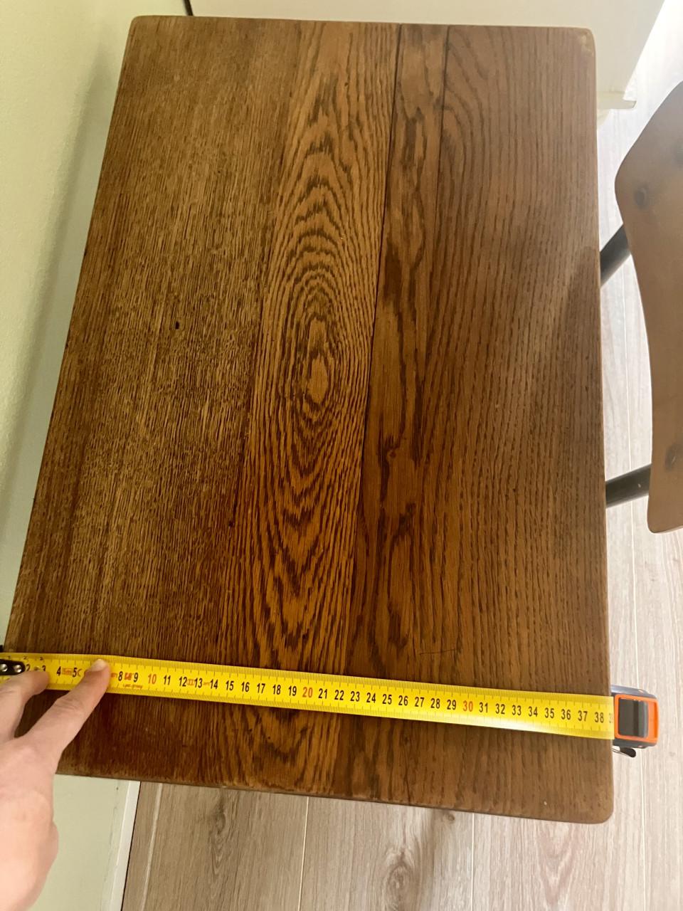 Kinderbureau + stoel Vintage Frankrijk