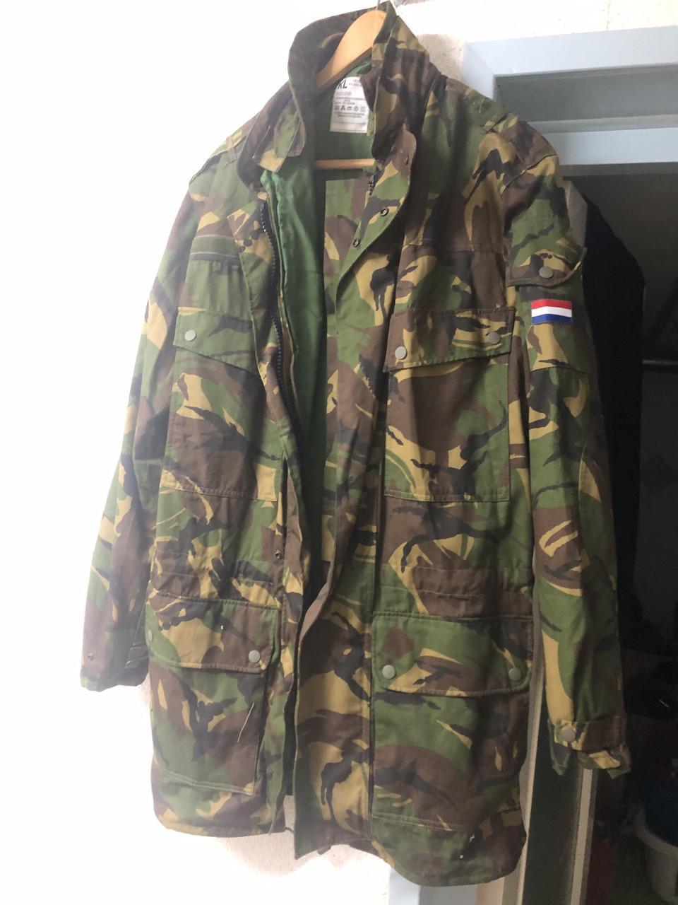 Militair camouflagejack