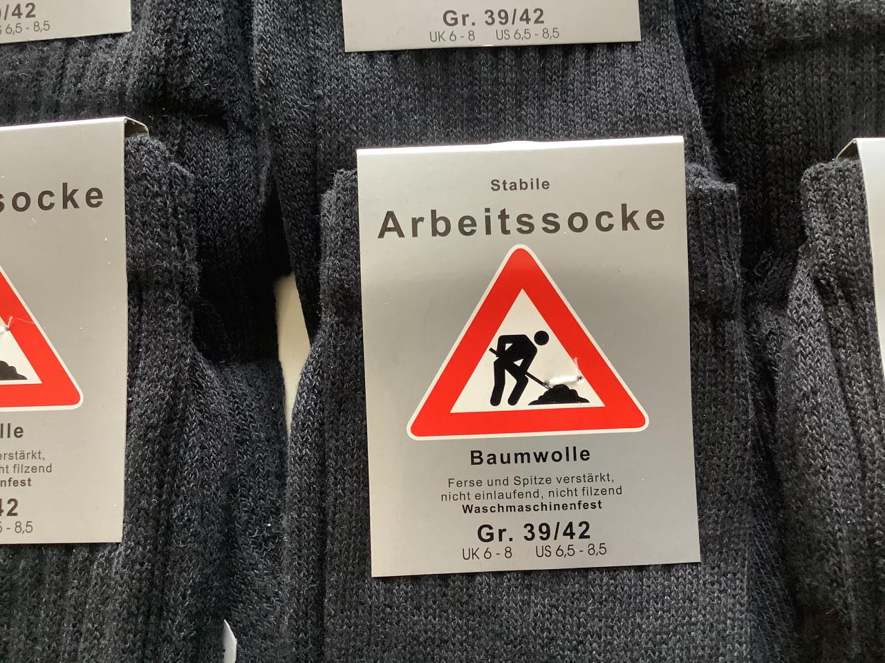 Partij werksokken. ( partij 114)