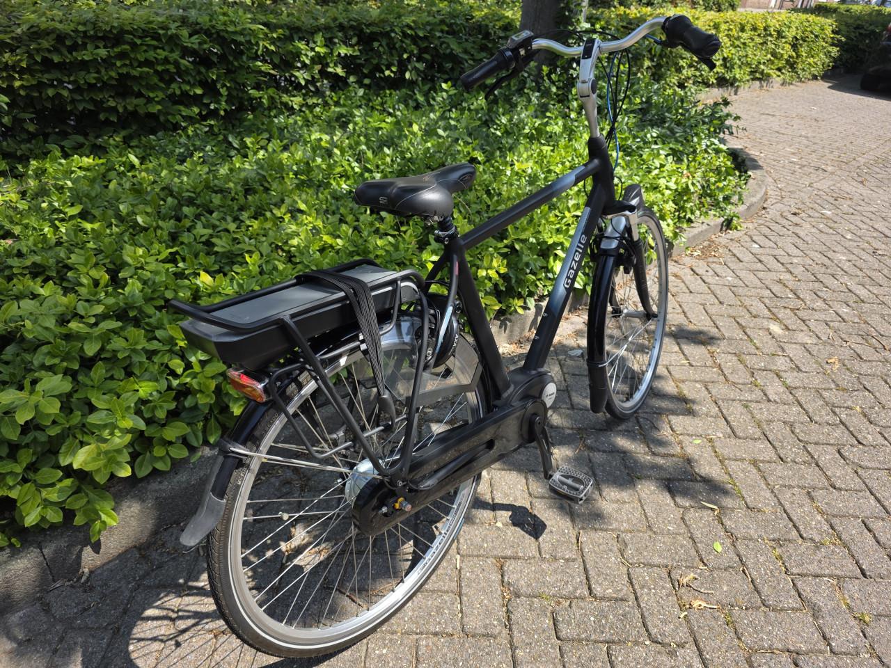 Schitterende Gazelle elektrische heren fiets met Bosch middenmotor