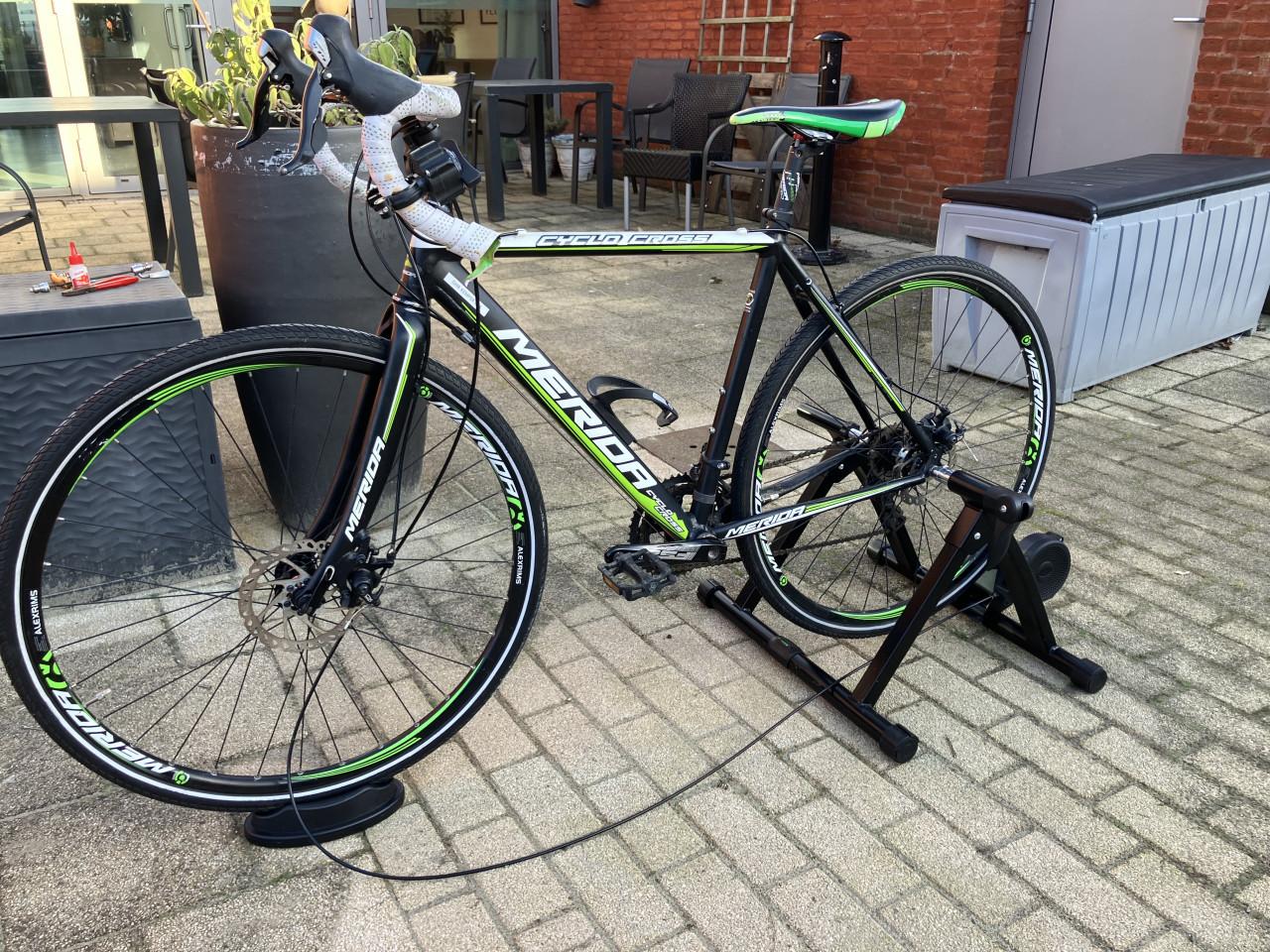 Merida racefiets gravelbike met extra's