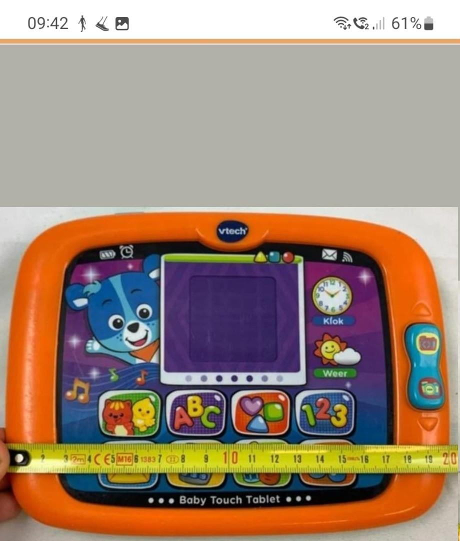 Z.g.a.n. Vtech Baby Touch Tablet