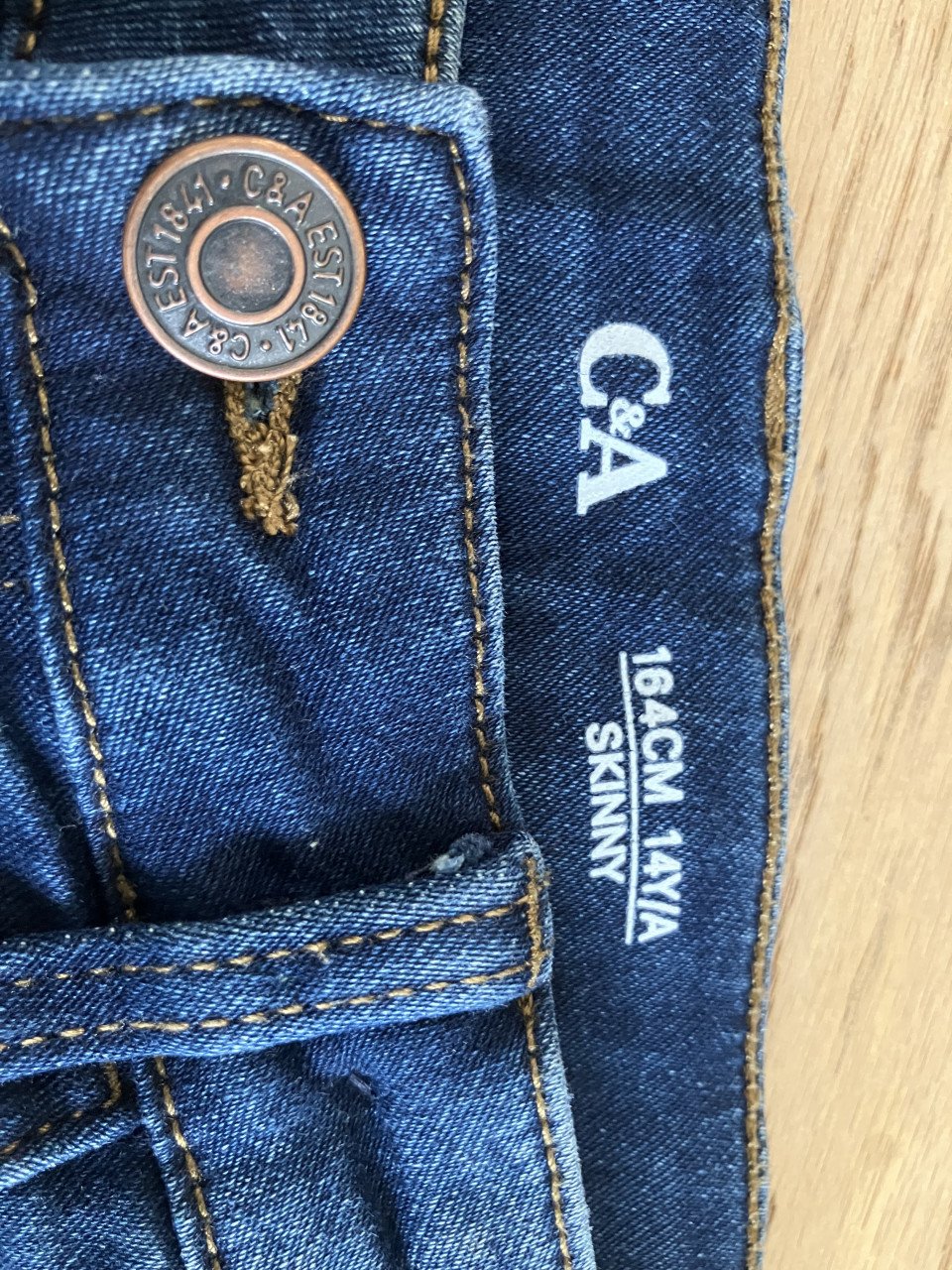 Nieuwe jongens jeans maat 164 C &A