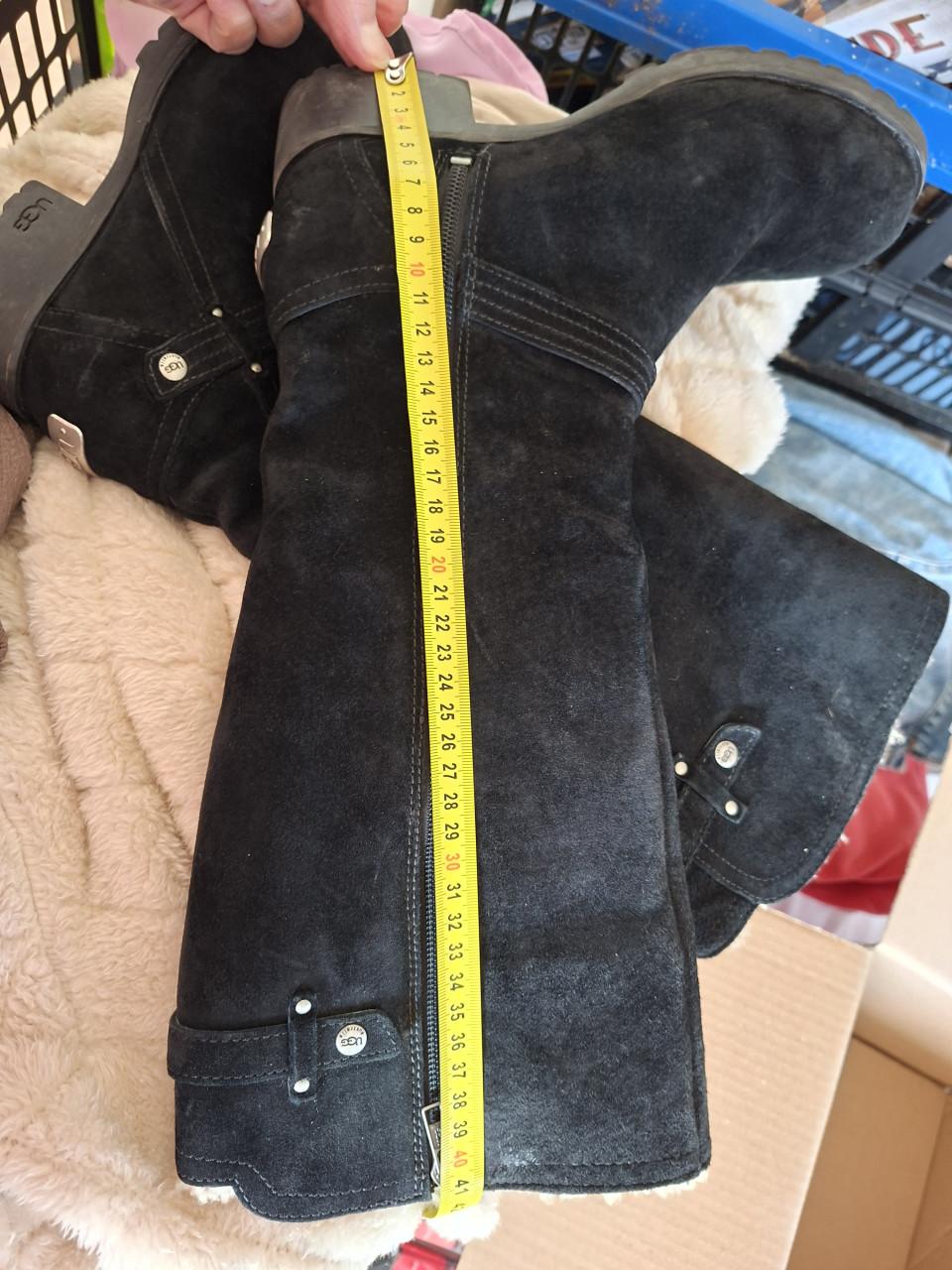 Prachtige biker Uggs Kensington vintage zwart mt 38,5