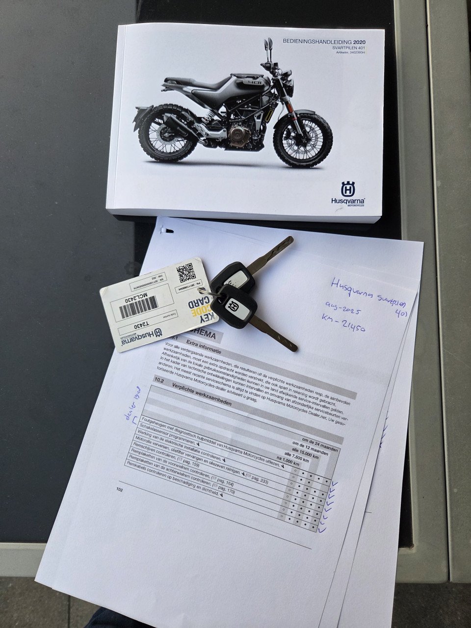 Husqvarna Svartpilen 401 ABS (31Kw dus A2 geschikt) inruil mogelijk!