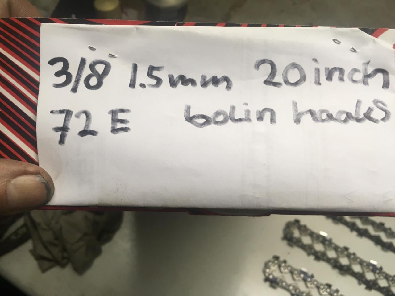 5x zaagketting voor kettingzaag 20 inch dolmar husqvarna etc. zo goed als n