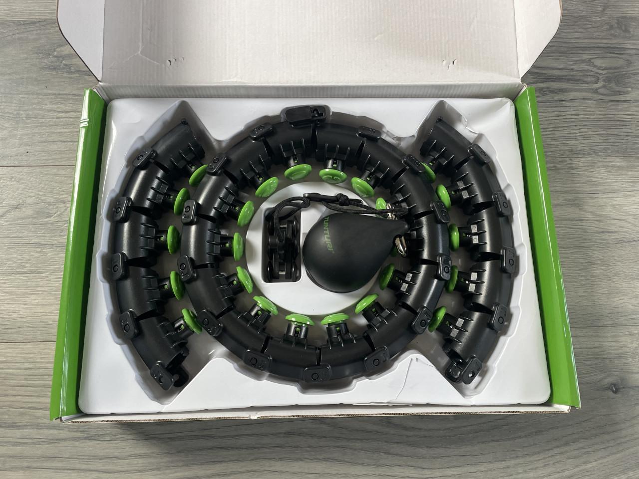 Nieuwe verstelbare sport hoelahoep met gewicht trainen afvallen