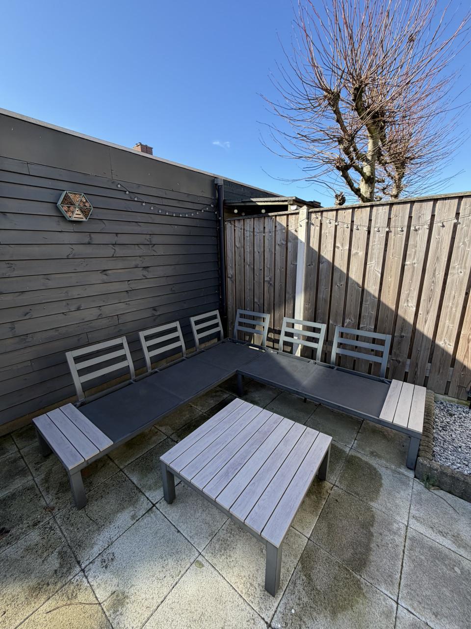 La Sud hoek loungeset incl. tafel – aluminium