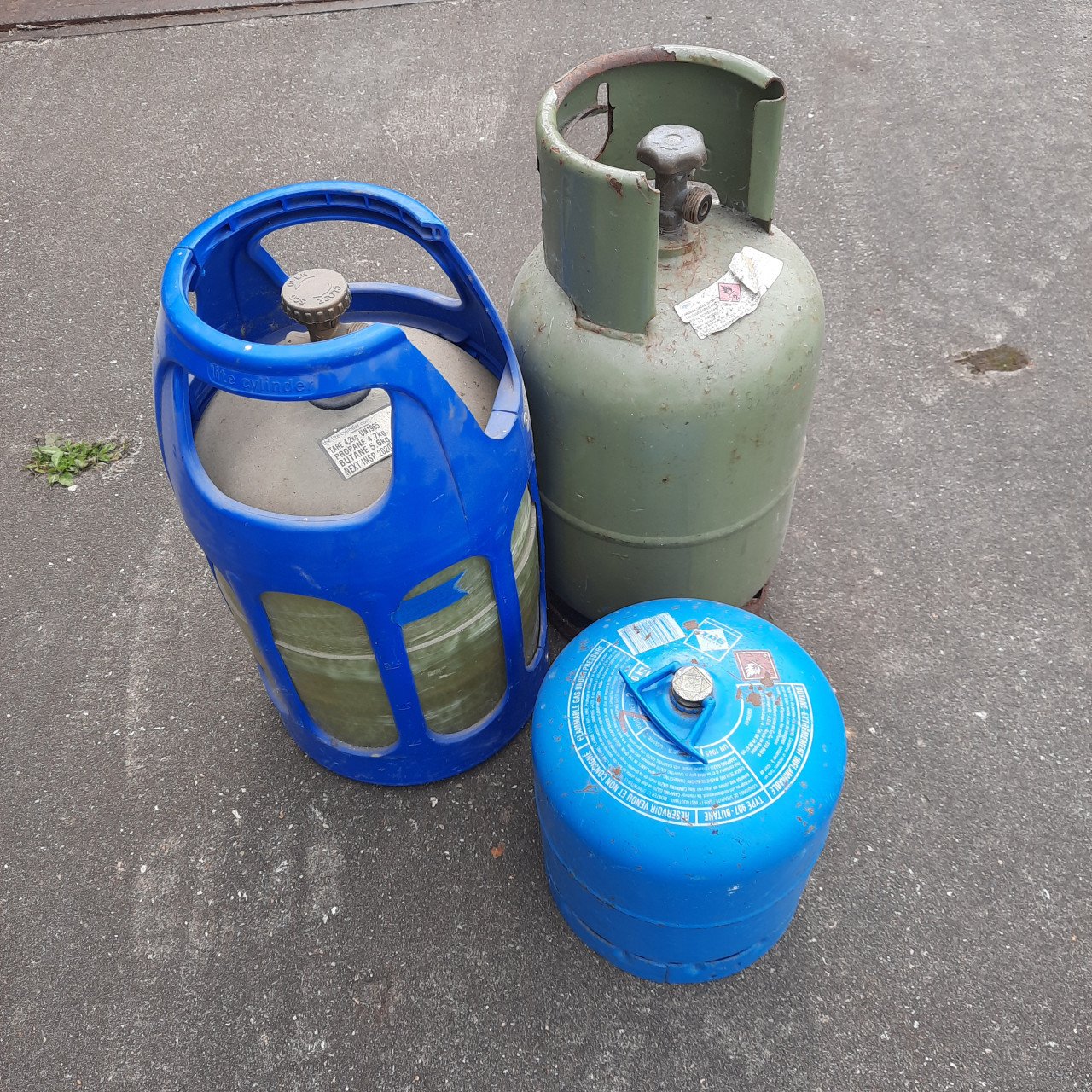Gasflessen vanaf 10€