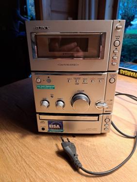Sony compacte hi-fi set met boxen