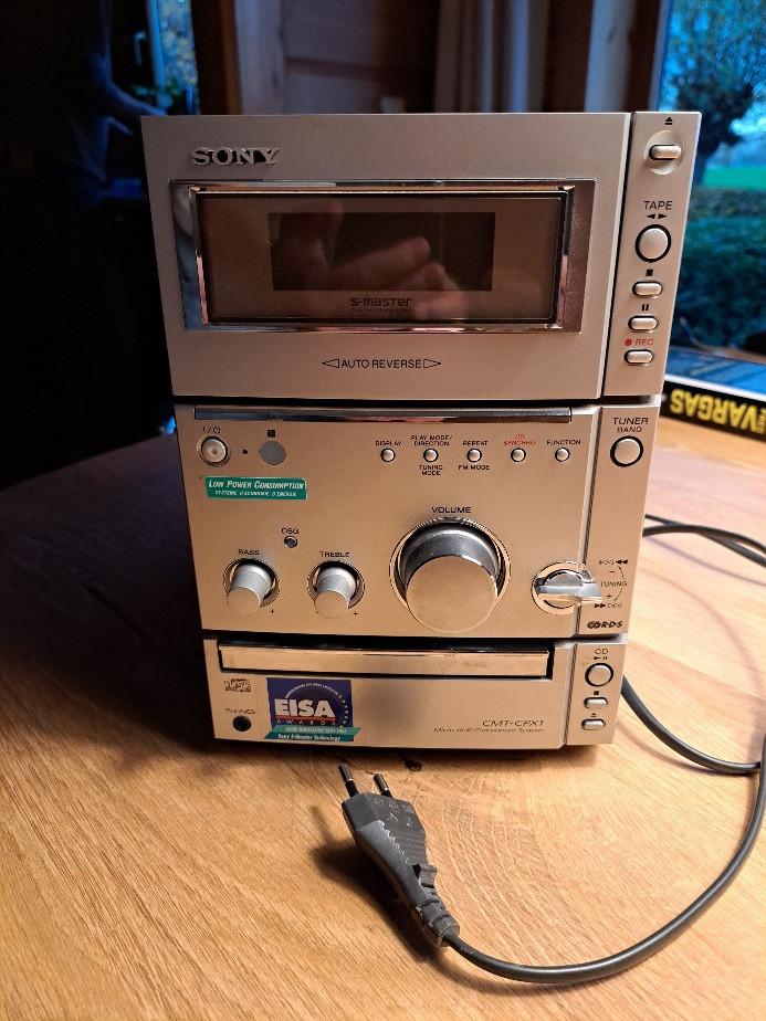 Sony compacte hi-fi set met boxen