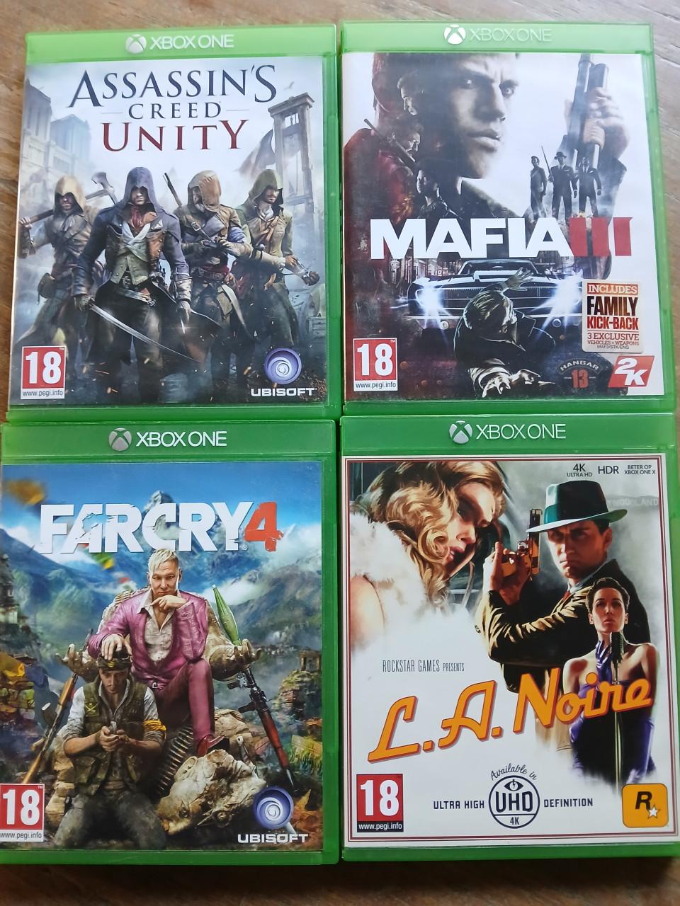 Xbox one 1540 met 16 games