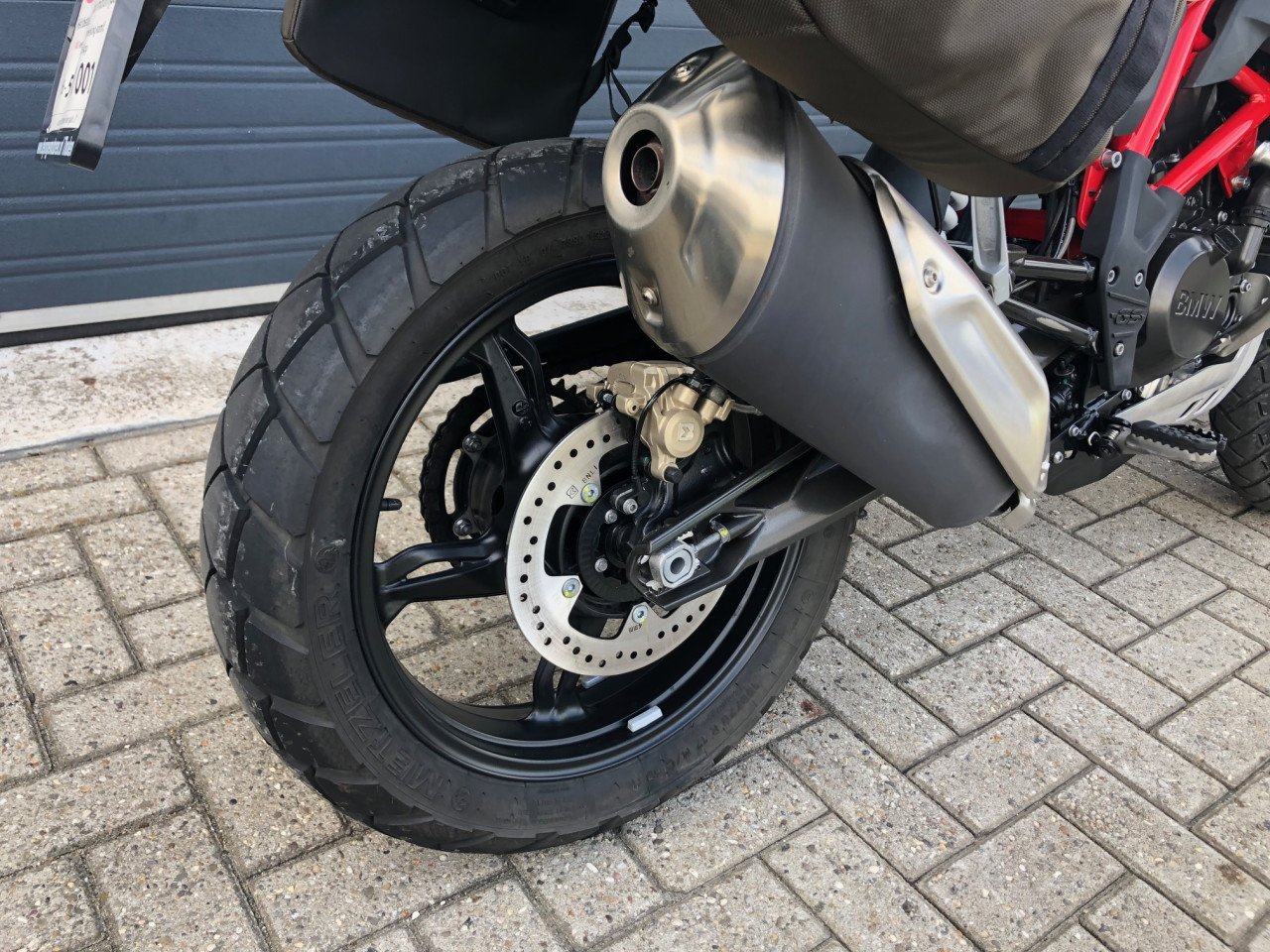 BMW G310GS ABS, bj 2023 met 13dkm, valbeugels, tassen etc, rijklaar €5250,-