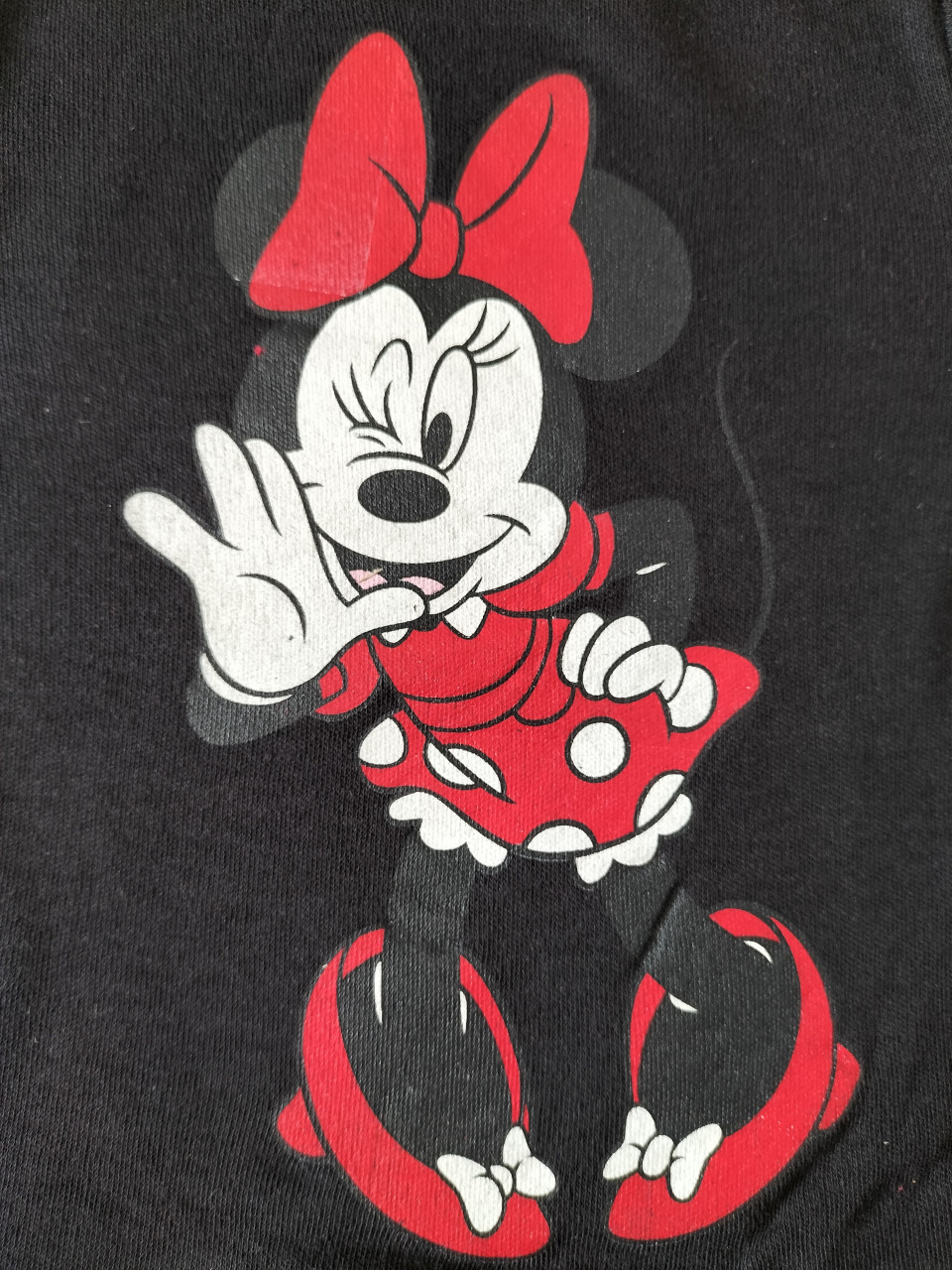 Disney romper Minnie Mouse zwart maat 62/68