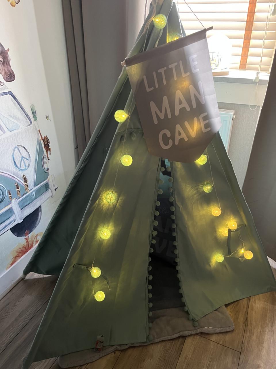 Tipi speeltent met accessoires