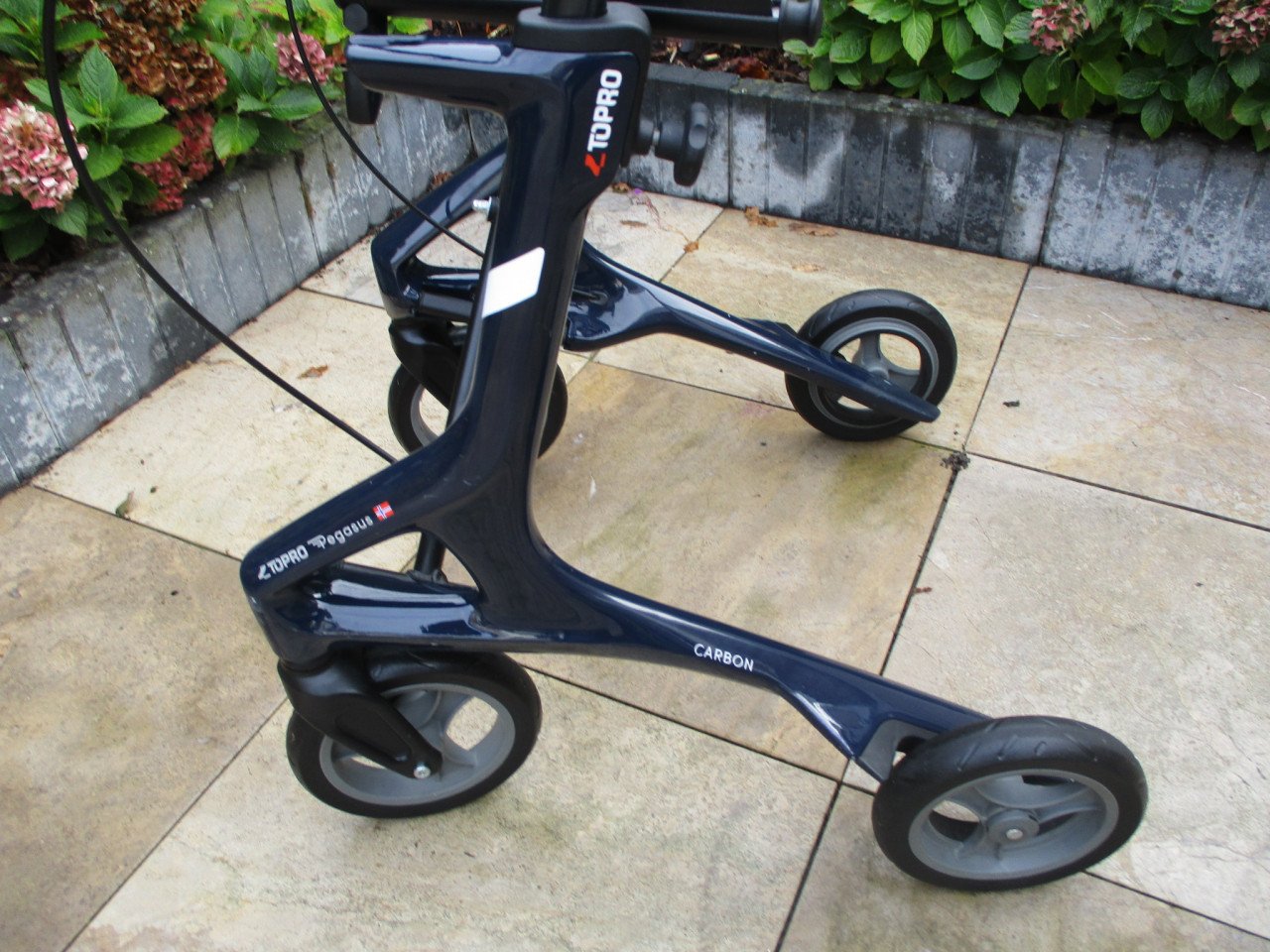 Zgan Topro Pegasus opvouwbare lichtgewicht ( CARBON ) rollator