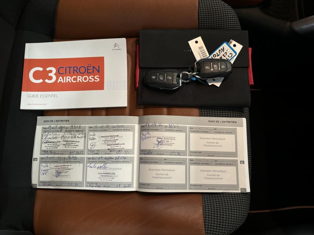 Citroen C3 Aircross 1.2 pt s&s shine - luxe uitvoering! - automaat -