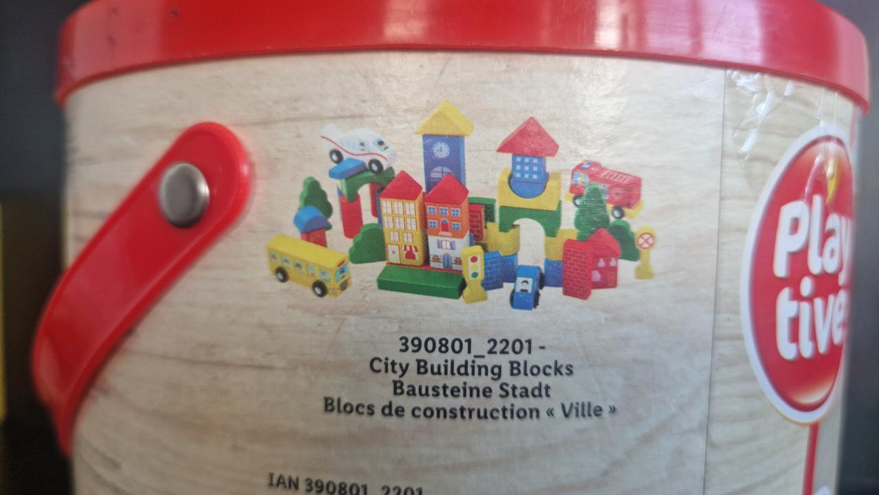 Playtive houten bouwset (Stad)