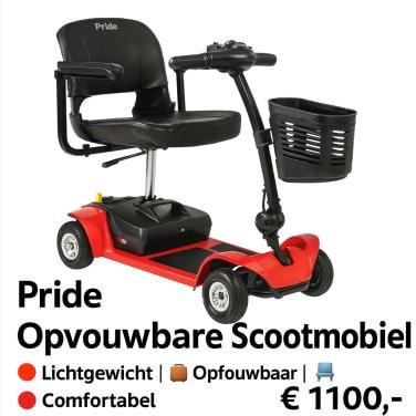 Te koop aangeboden via Everywhere mobility. 🛵Opvouwbare scootmobiel Pride