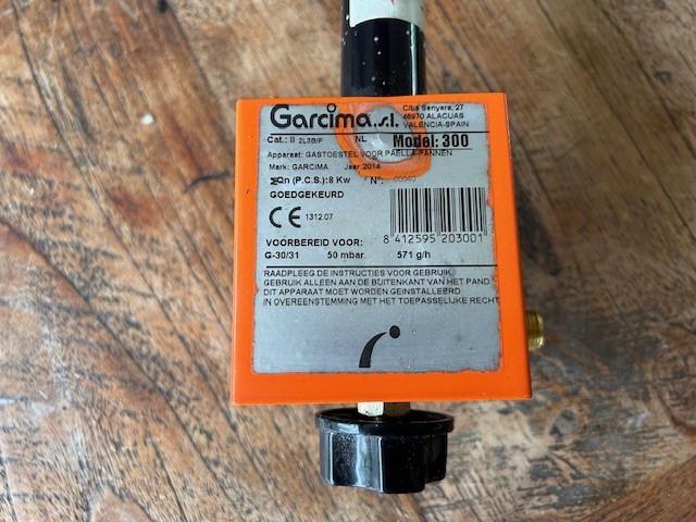 Paellapan met brander