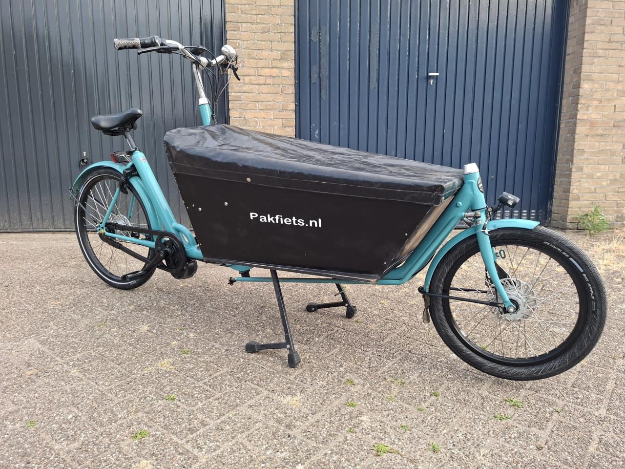 Elektrische Bakfiets.nl cargo long met veel extra's