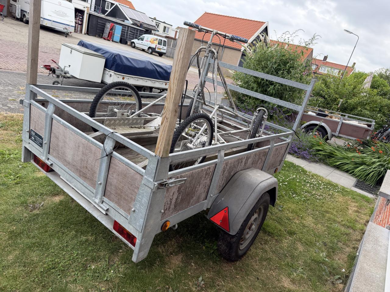 Bakwagen PAK aanhangers 120x195 cm