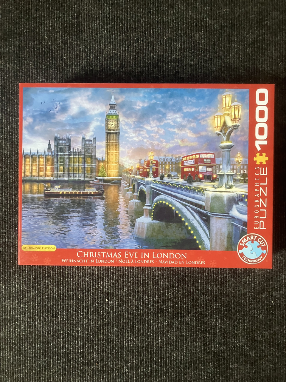 Puzzel London met kerst