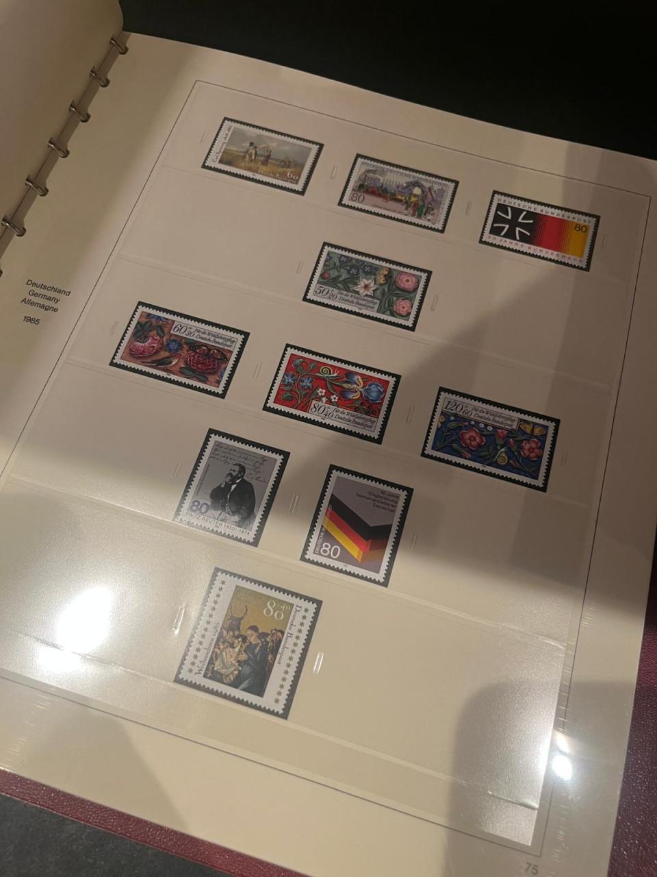 Voordruk met Duitsland postfris