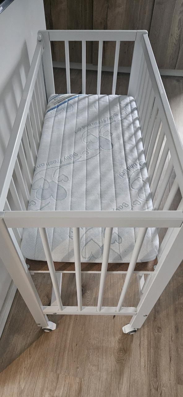 Fillikid Cocon wieg/co-sleeper 2-in-1 90x40cm incl. matras