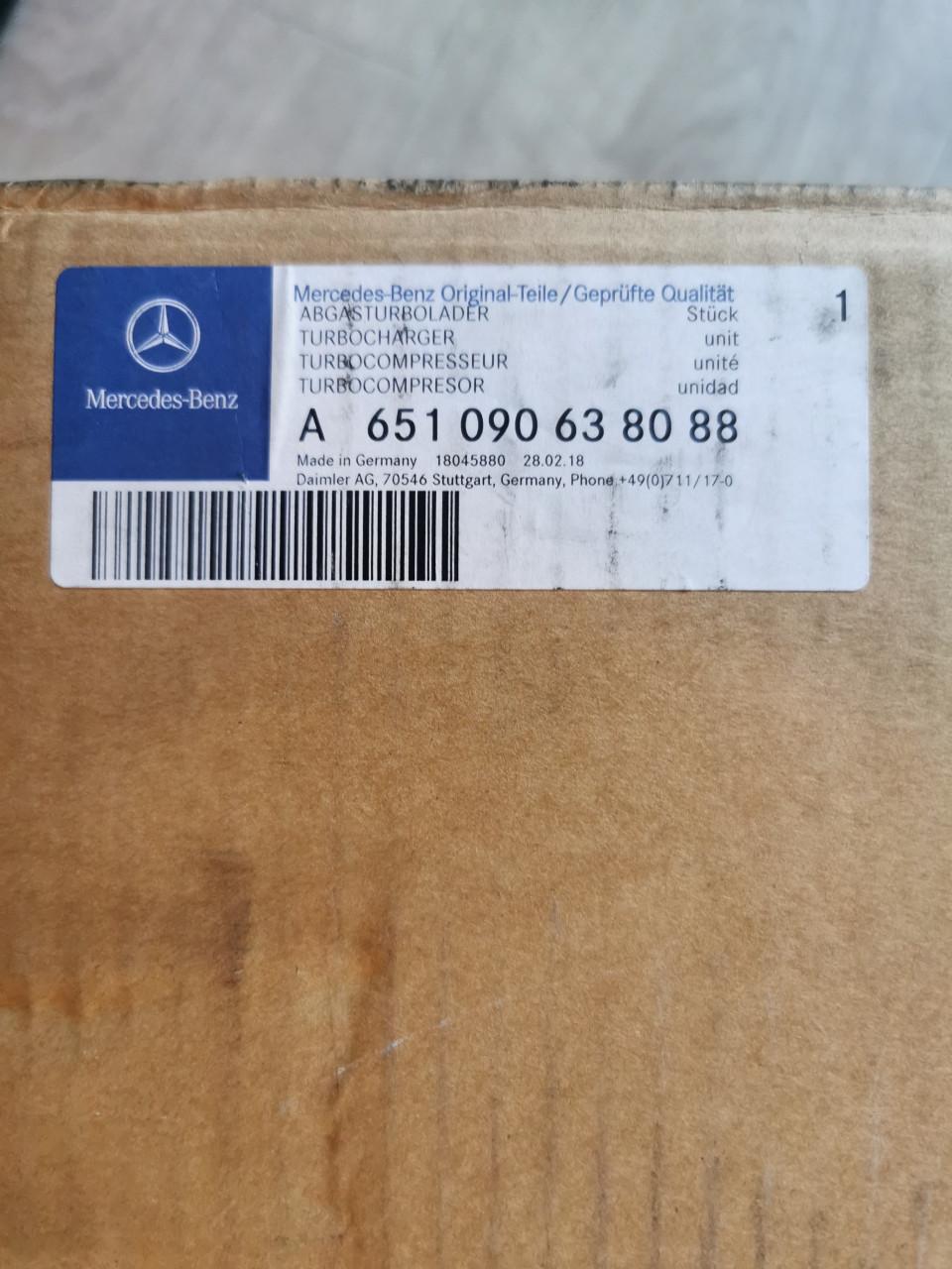 Gereviseerde Mercedes OM651 Turbo – Vecon Hydro BV