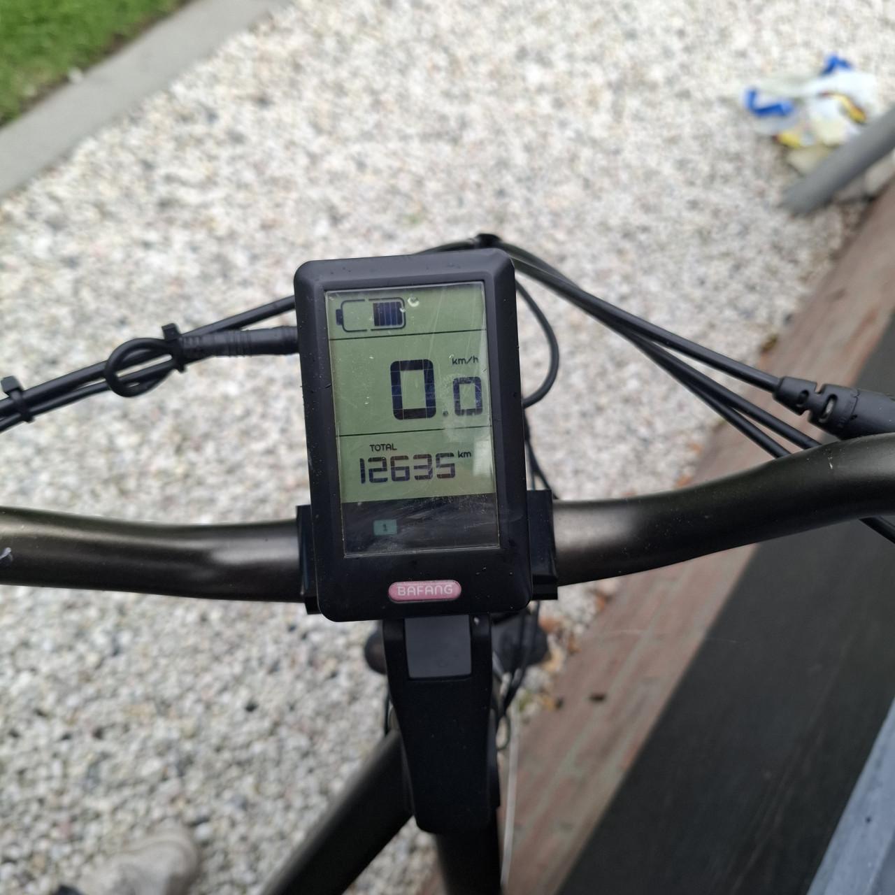 Buton elektrische fiets met bafang middenmotor