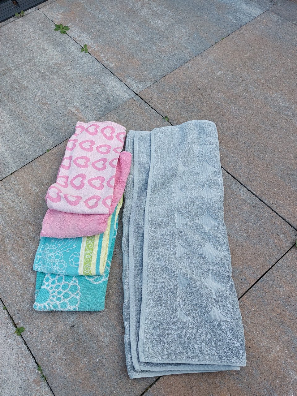 2 set thee/handdoek en badmat