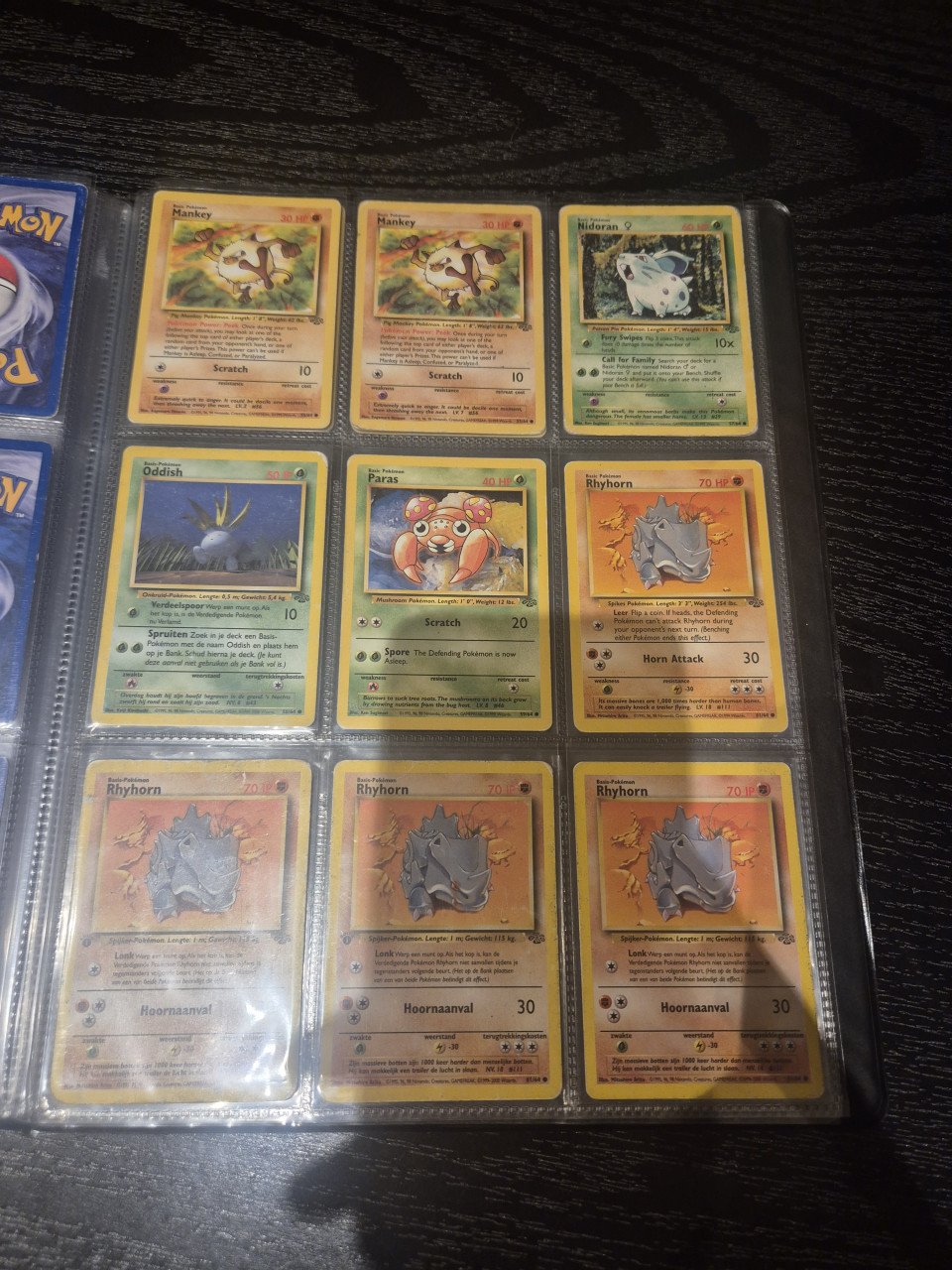 2 Pokemon mappen 1999 oude kaarten