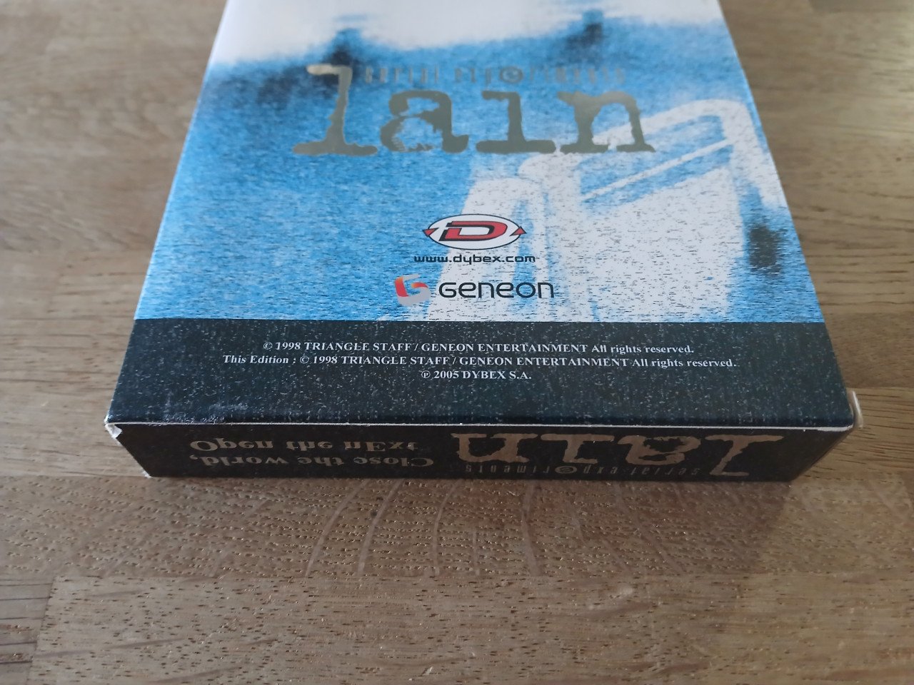 Lain serial experiments dvd