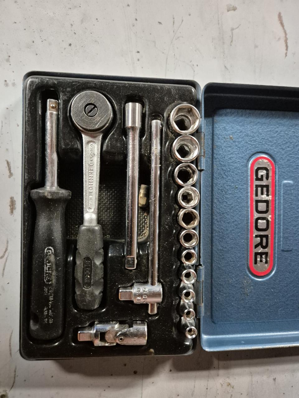 Ratelset 1/4  Gedore