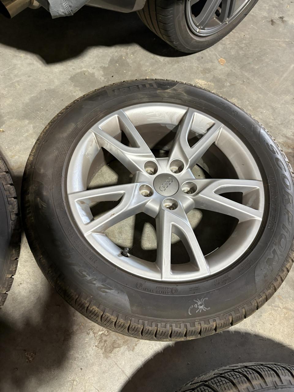 Audi Q3 velgen 17 inch met winterbanden