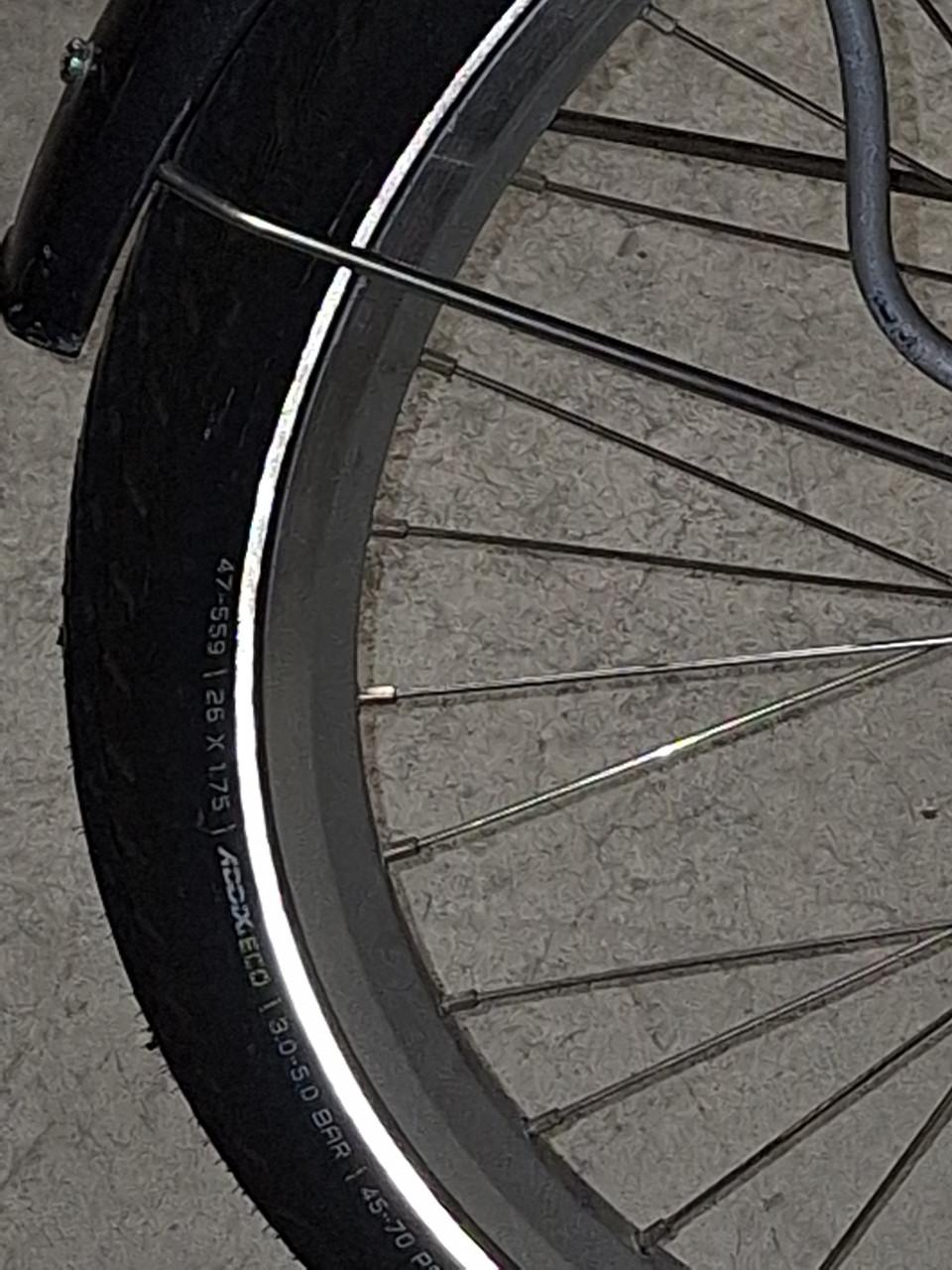 Fietsonderdelen, o.a. wielen/banden