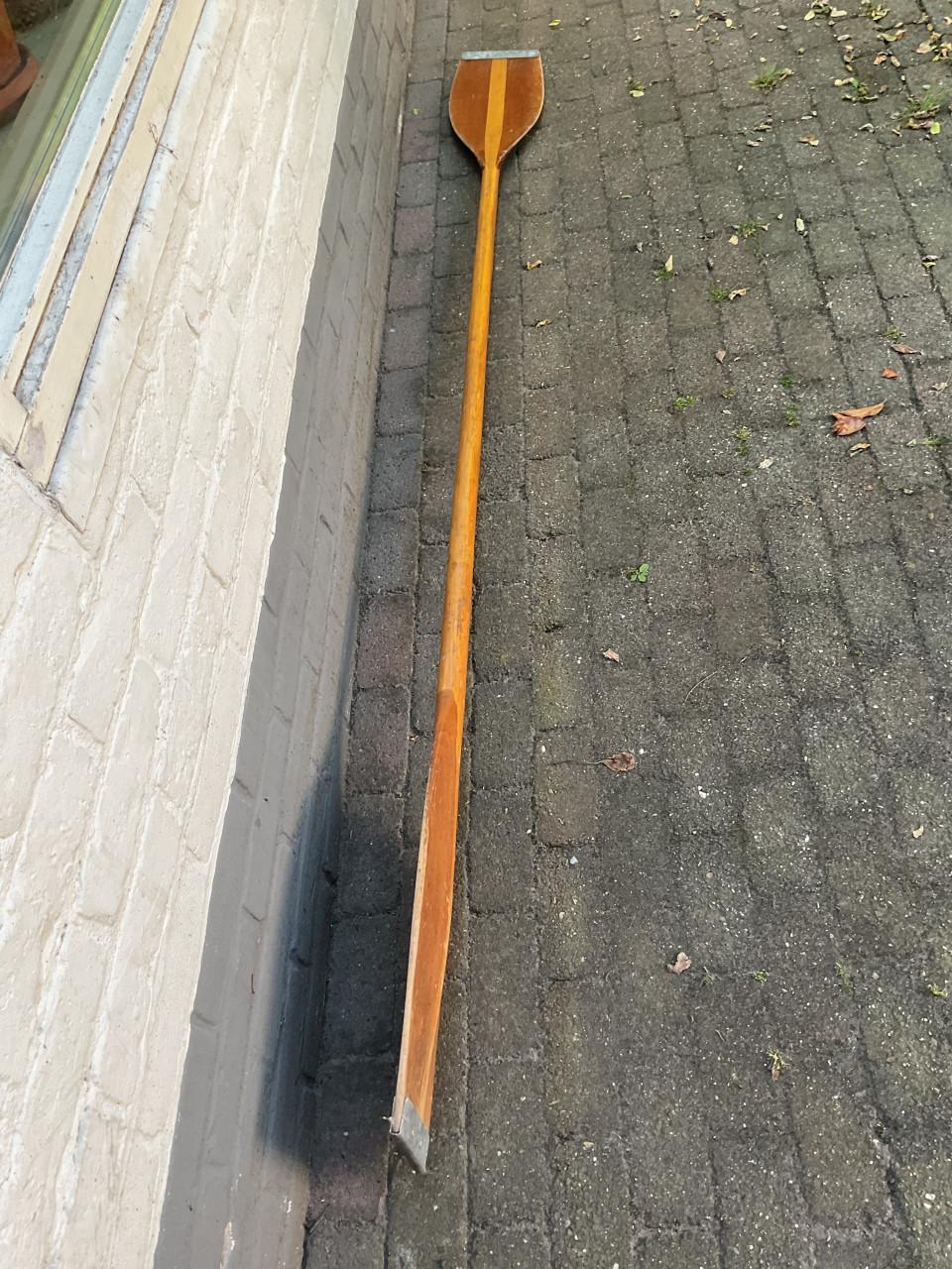 Vintage houten peddel