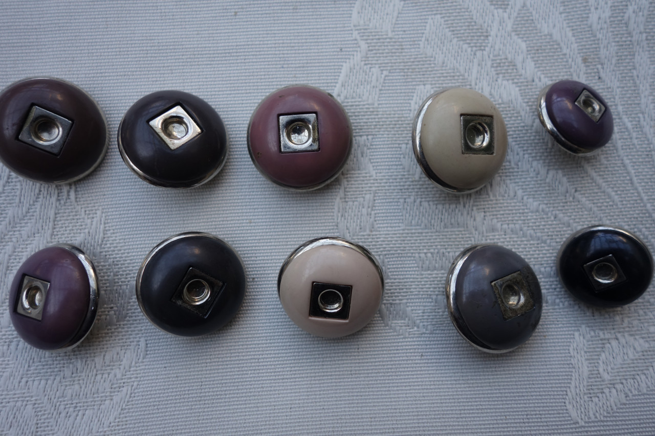Set van 10 prachtige unieke retro knopen