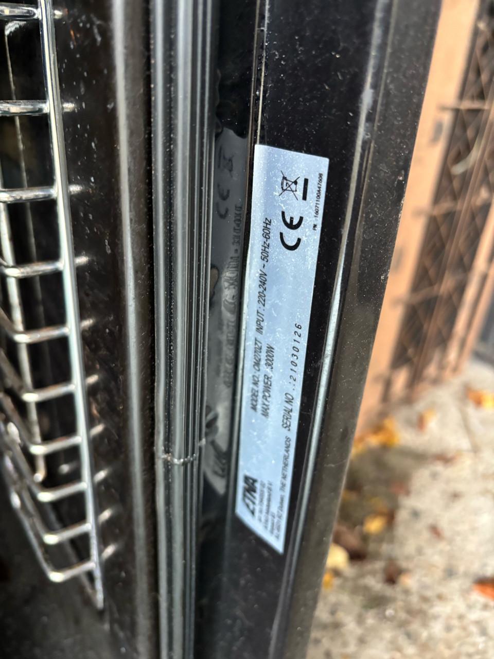 Etna oven 60 cm nis OM270ZT