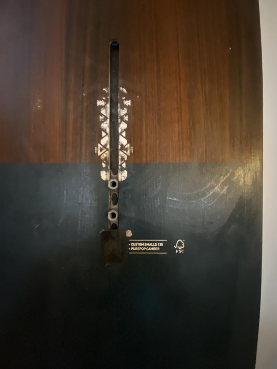 Burton custom smalls 135 camber