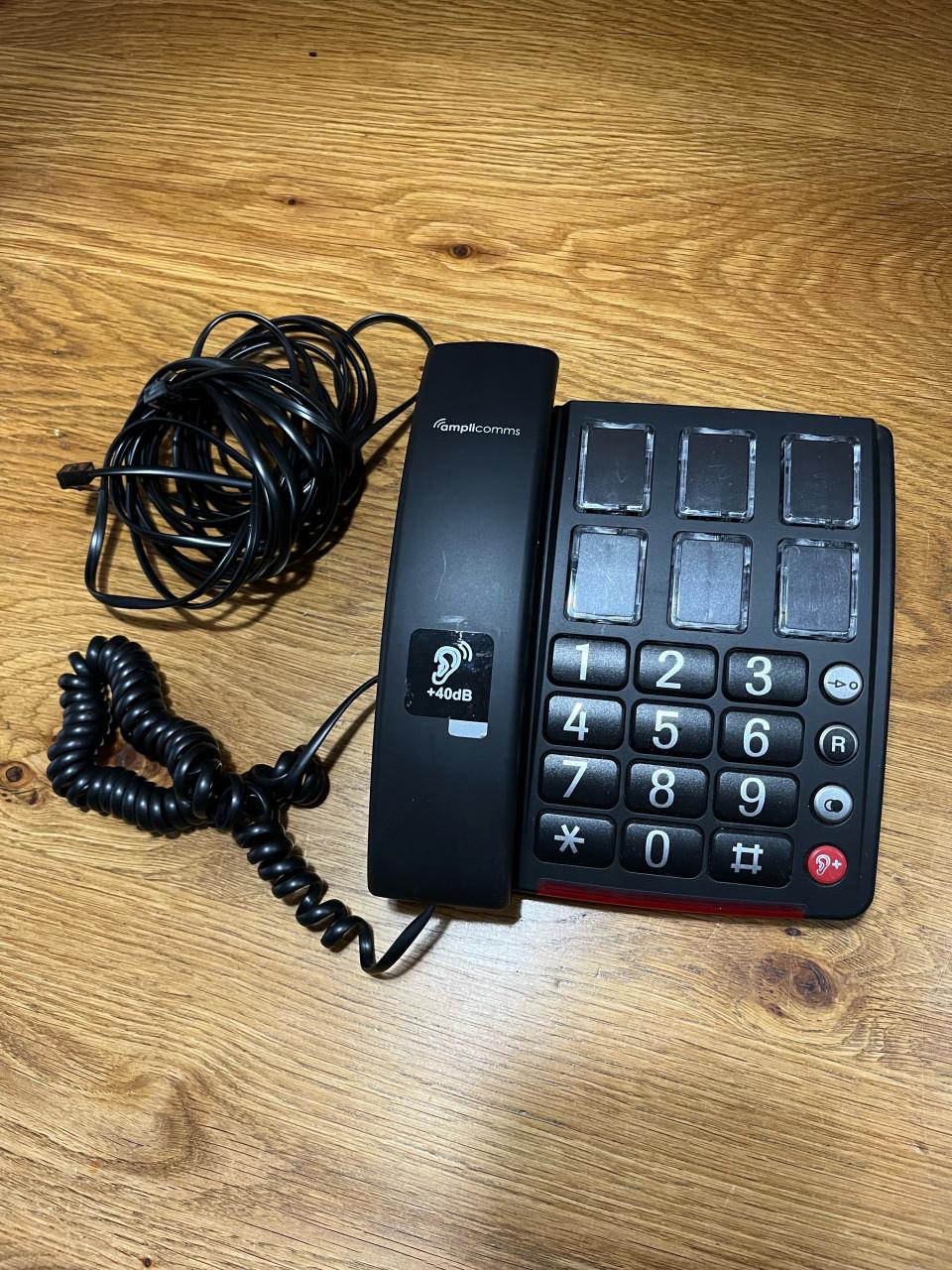 Dementie telefoon met fototoetsen